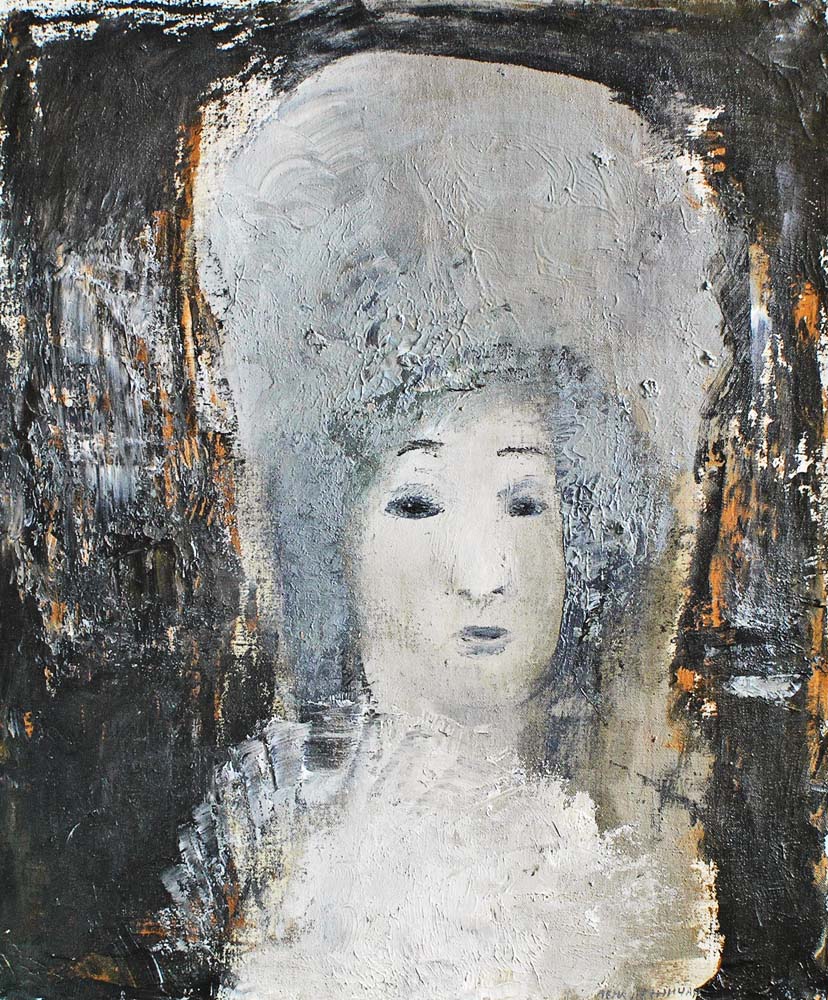 «Дама». 1993. Полотно, олія